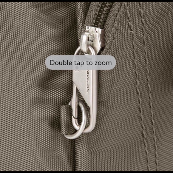 Travelon Anti-Theft Classic Essential Messenger Bag Nutmeg - Picture 3 of 5